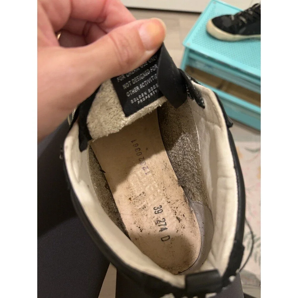 Size 39 - Golden Goose MidStar Black Edition High Top